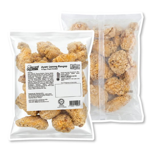 Crispy Fried Chicken/Ayam Goreng Rangup (800gm) Harumi Signature Fully Cooked