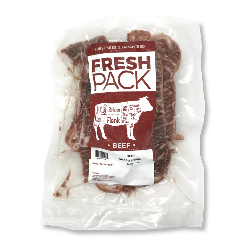 Beef Shabu Shabu 1.5mm (200g) Fresh Pack
