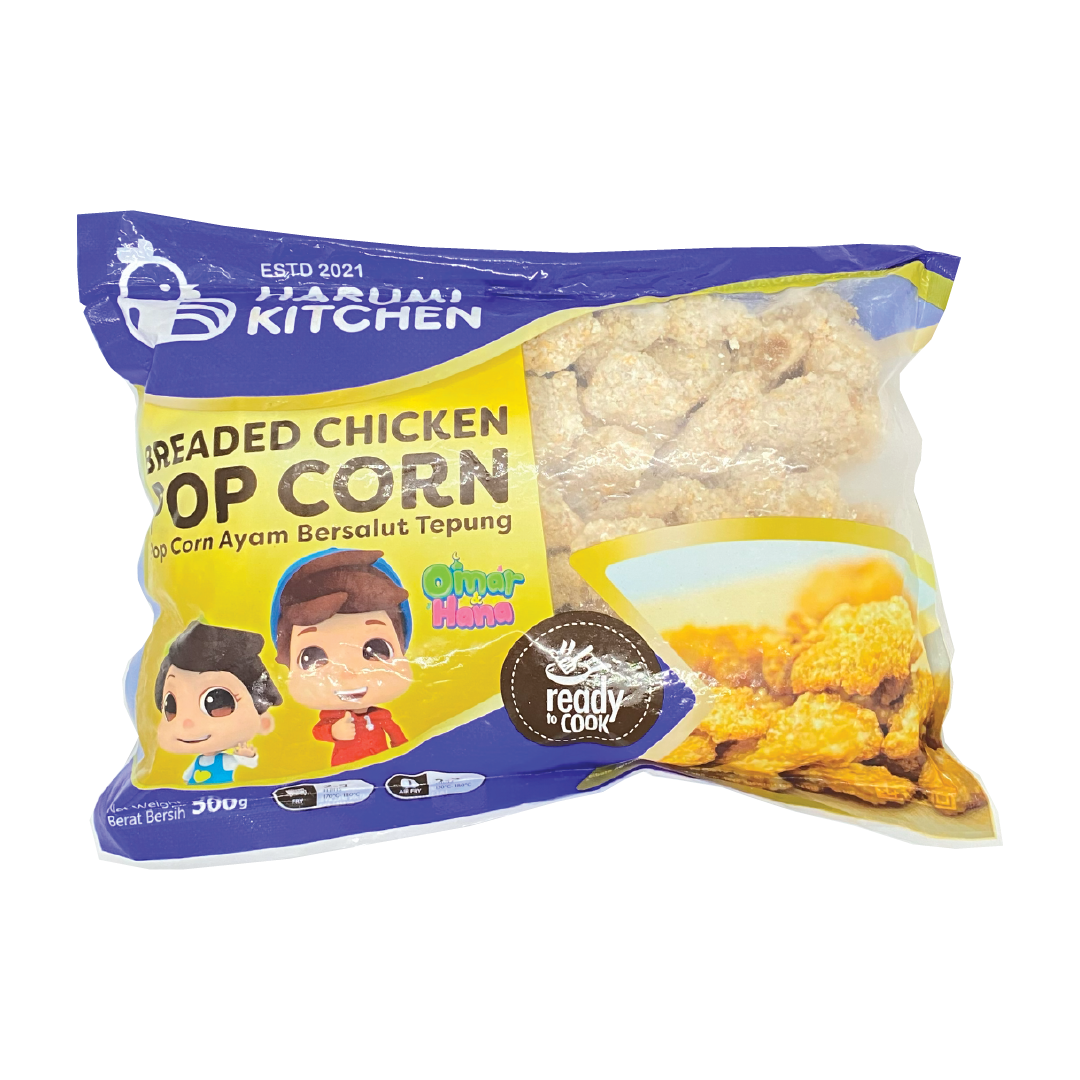 Ayam Popcorn/Breaded Chicken Popcorn (4kg/ctn) Harumi x Omar Hana