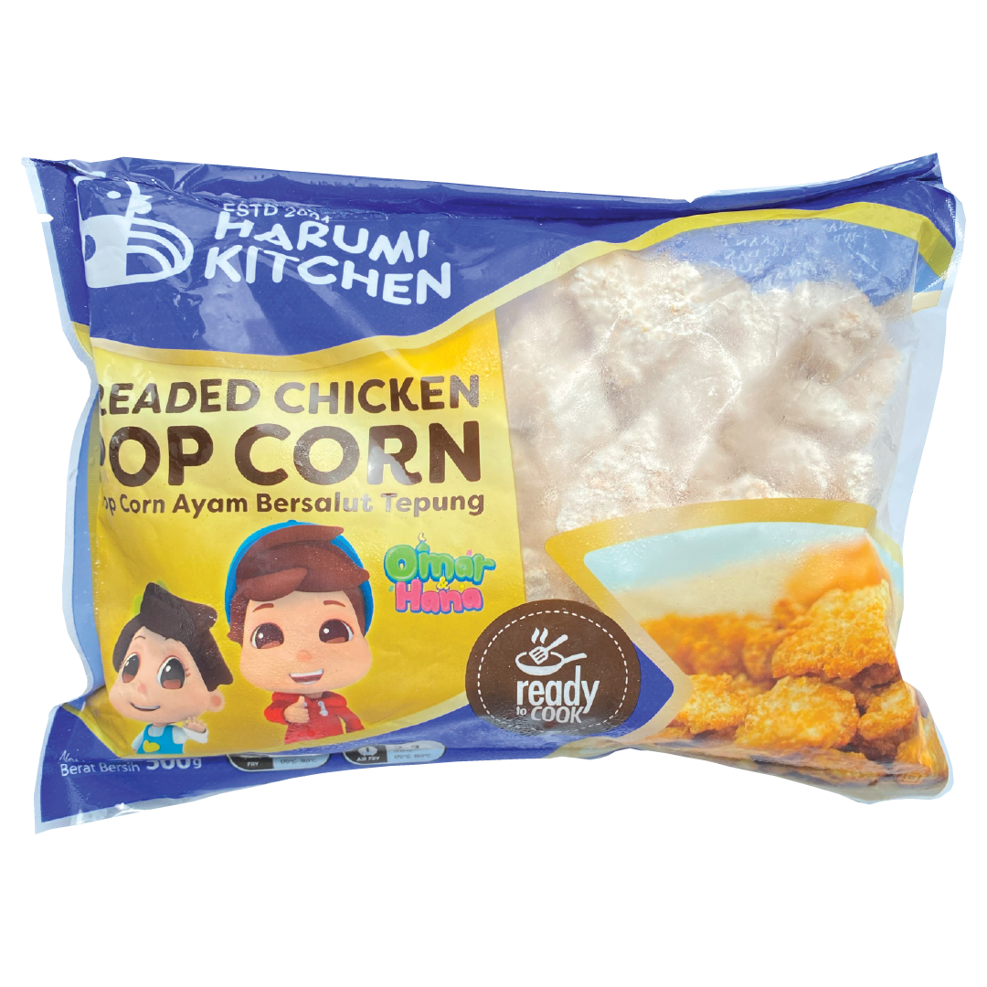 Ayam Popcorn/Breaded Chicken Popcorn (500gm) Harumi x Omar Hana