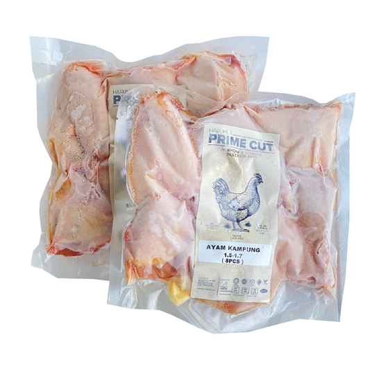 Ayam Kampung Asli Whole Chicken Cut-16pcs (1.5kg-1.7kg) Prime Cut