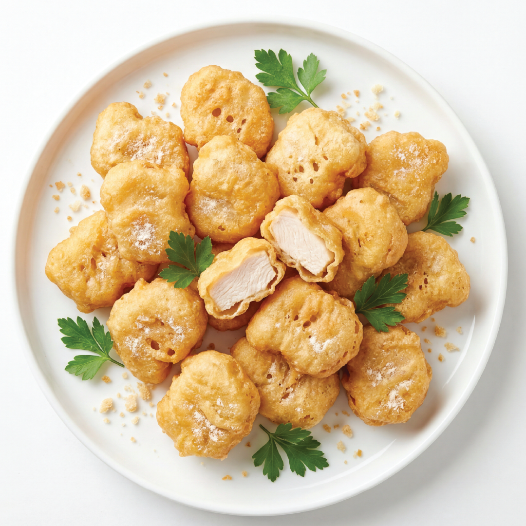 Tempura Chicken Nugget/Nuget Ayam Tempura (800gm) Harumi Signature Fully Cooked