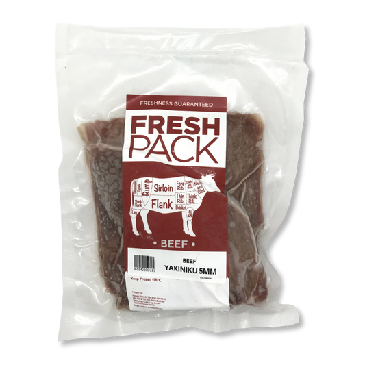 Beef Yakiniku 5mm (200g) Fresh Pack