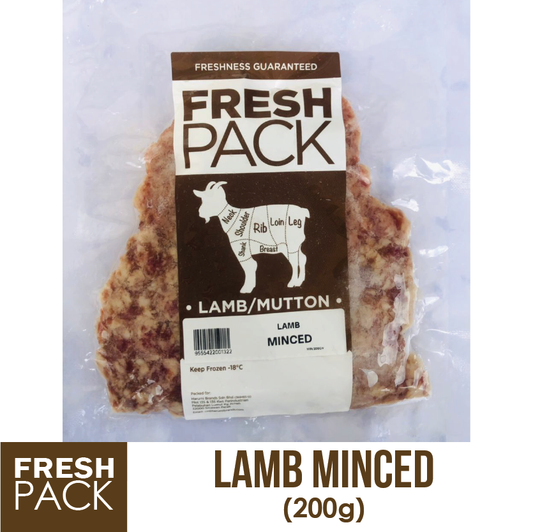 Lamb Minced (200g) Fresh Pack