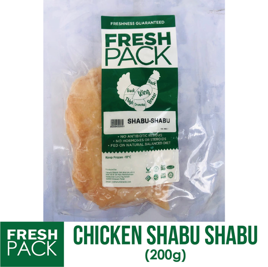 Chicken Shabu Shabu (200g) Fresh Pack