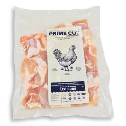 Isi Kaki Ayam/Skinless Boneless Leg Cube (300gm) Prime Cut